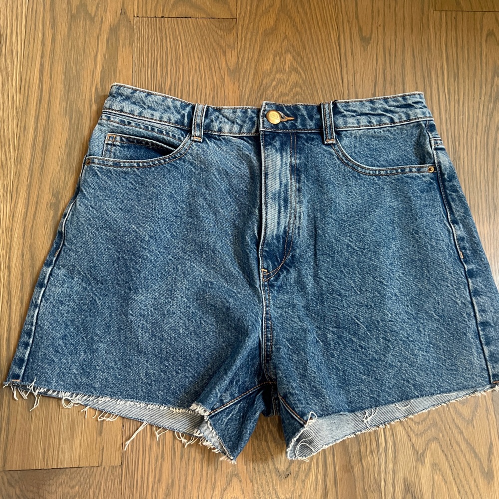Zara Denim High-Waisted Women Shorts